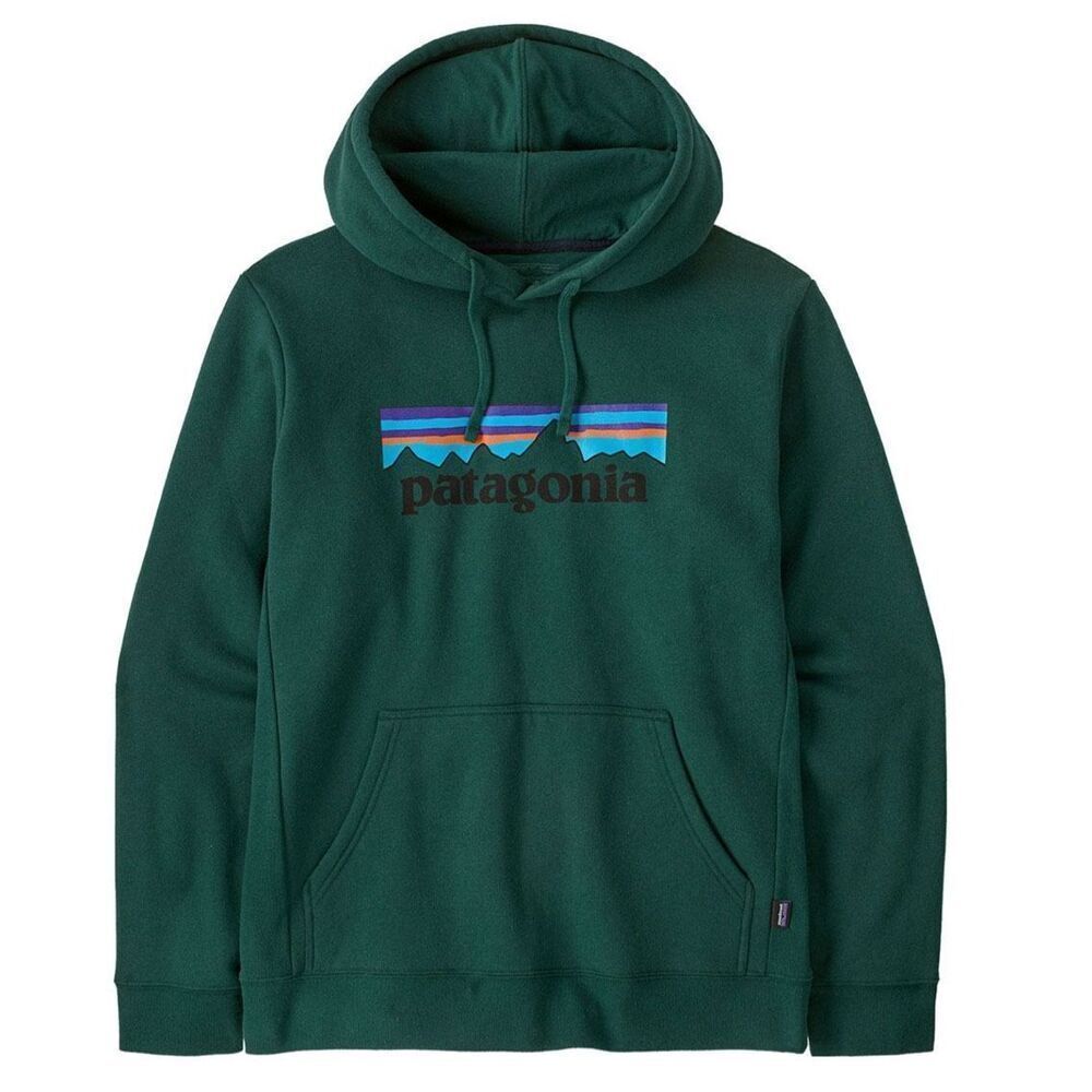 Patagonia Logo Uprisal Hoodie Forest Green, $90 C28